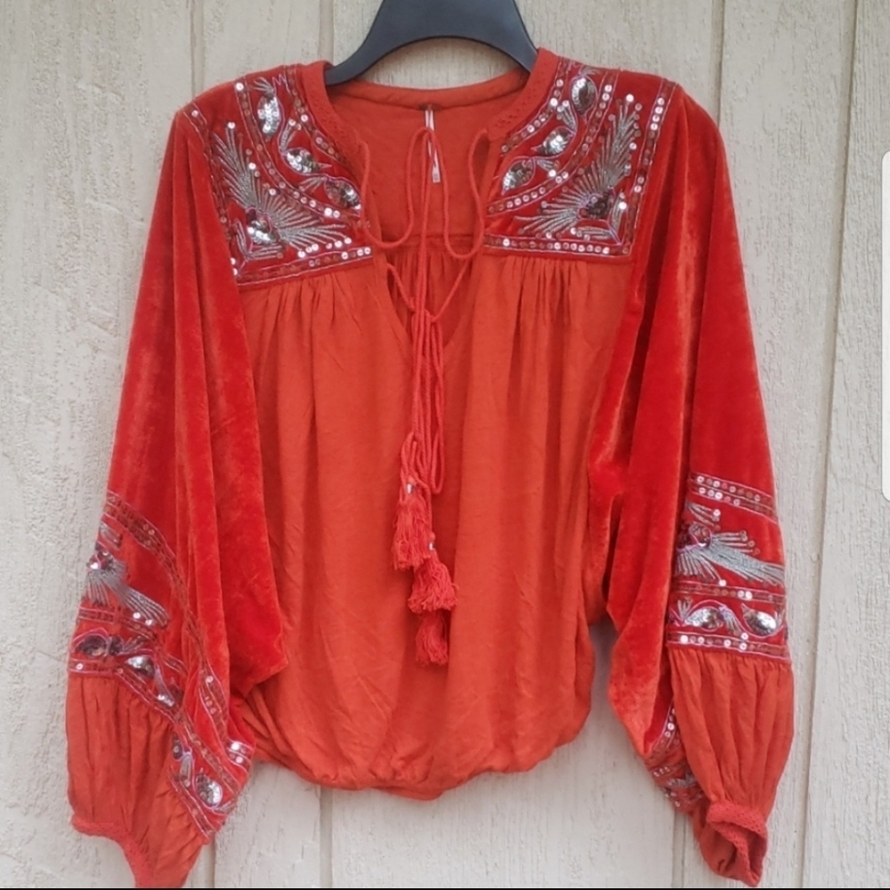 Free people Hearts Aflame Top - Picture 7 of 8
